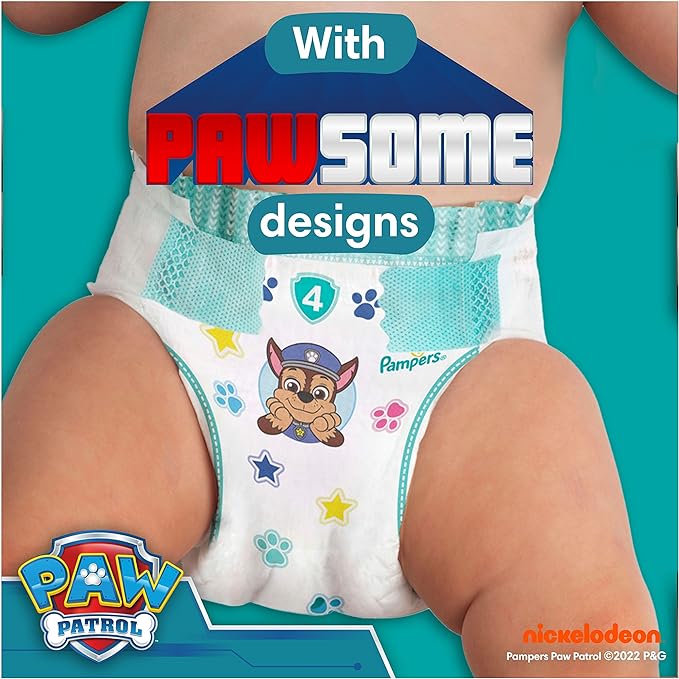 Pampers Baby-Dry Paw Patrol Edition Size 3, 234 Nappies, 6kg-10kg, Mon – My  Store